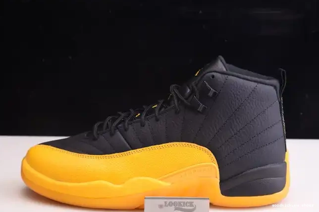 Gold 12 Black Retro Air University Jordan 130690-070 0606